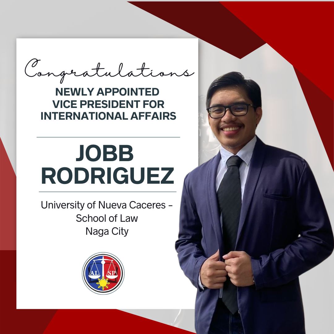 2024 ALSP National - Vice President for International Affairs 2024 ALSP National - Vice President for International Affairs